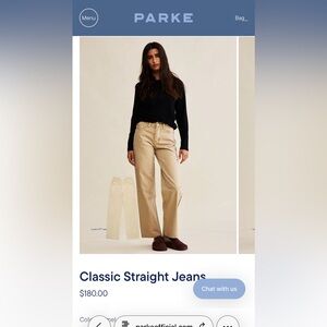Parke Classic straight jeans
